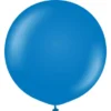 Blå Gigantiska Latexballonger Blue 2-pack