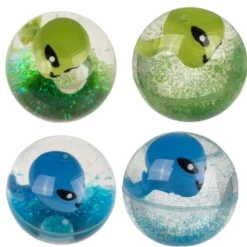 Blinkande Alien Studsboll 6,5 cm