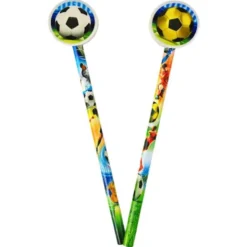 Blyertspenna med Suddgummi Fotboll 17 cm