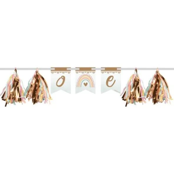 Boho Rainbow One Dekoration till Barnstol