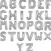 Bokstavsballong Silver b (Bokstav B)