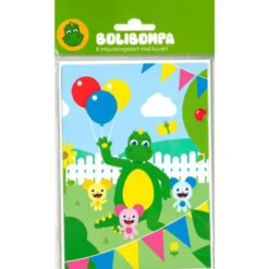 Bolibompa Inbjudningskort