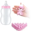 Bordsdekoration Nappflaskor Rosa 31-pack