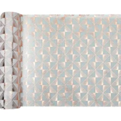 Bordslöpare Art Deco Roseguld