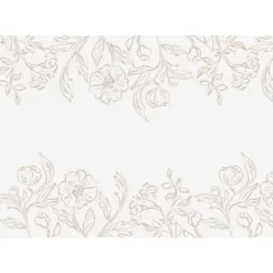 Bordslöpare med Blommönster 40 x 500 cm