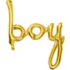 Boy Guld Folieballong