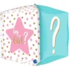 Boy or Girl Fyrkantig Folieballonger