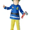 Brandman Sam Maskeraddräkt Barn Medium (5-6 år (110-116 cl))