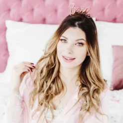 Bride Diadem Roséguld