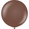 Bruna Gigantiska Latexballonger Chocolate Brown 2-pack