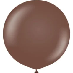 Bruna Gigantiska Latexballonger Chocolate Brown 2-pack