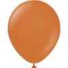 Bruna Latexballonger Caramel Brown (10-pack)