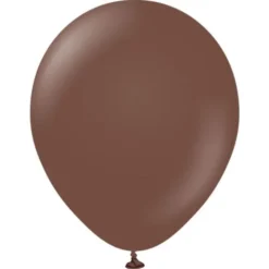Bruna Latexballonger Chocolate Brown (10-pack)