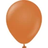 Bruna Miniballonger Caramel Brown (25-pack)