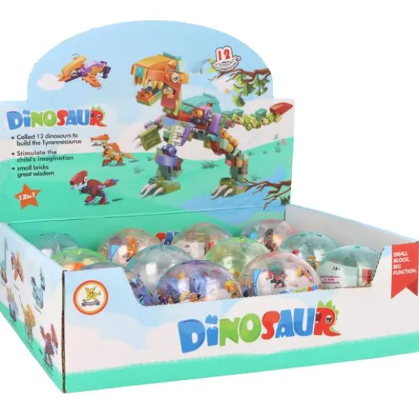 Byggklossar Dinosaurie i Kapsel 6+ år