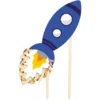 Cake Topper LED Rymden