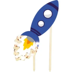 Cake Topper LED Rymden