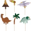 Cake Toppers Dinosaurie 6-pack
