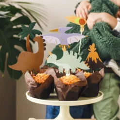 Cake Toppers Dinosaurie 6-pack
