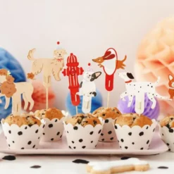 Cake Toppers Hundfest 7-pack