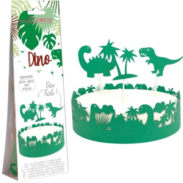 Cake Wrapper Kit Dinosaurie