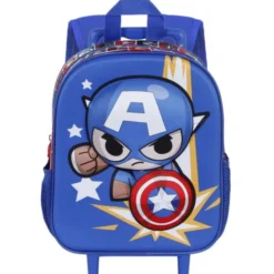 Captain America 3D Ryggsäck med Hjul