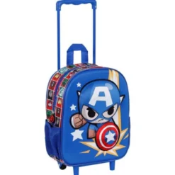 Captain America 3D Ryggsäck med Hjul