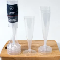 Champagneglas Plast 13 cl 4-pack