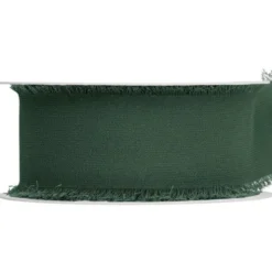 Chiffongband Flaskgrön 40 mm