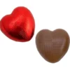 Chokladhjärtan i Röd Folie 1kg