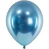 Chrome Latexballonger Blå 50-pack