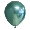 Chrome Miniballonger Grön 100-pack