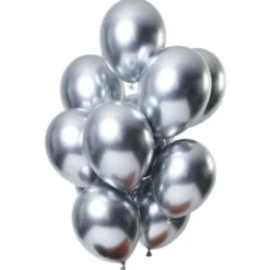 Chrome Mirror Ballonger Silver
