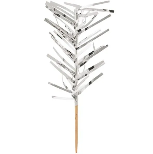 Cocktailpinnar Silver Glitter