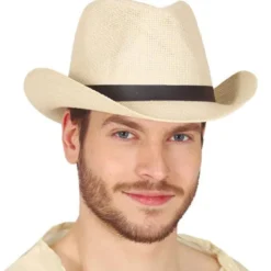 Cowboyhatt Ljusbeige