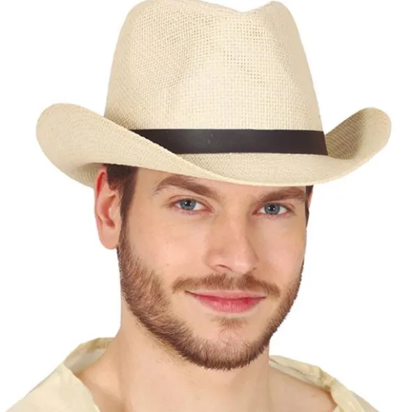 Cowboyhatt Ljusbeige