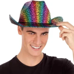 Cowboyhatt Regnbågsfärger