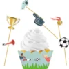Cupcake Set Fotbollskalas 12-pack