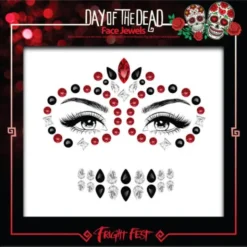 Day of the Dead Ansiktssmycken