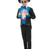 Day of the Dead Dräkt Barn (4-6 år (115-128 cm))
