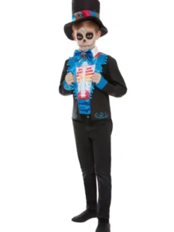 Day of the Dead Dräkt Barn (4-6 år (115-128 cm))