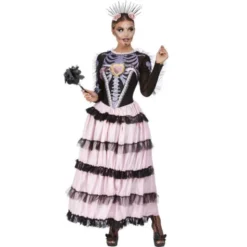 Day of the Dead Dräkt Deluxe Senorita (Small (36-38))