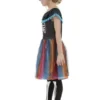 Day of the Dead Girl Klänning Barn Medium (7-9 år (130-143 cm))