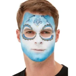 Day of the Dead Sminkset Blå