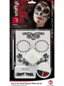 Day of the Dead Sminkset Glamour