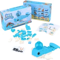 3D-Byggsats Set Havsdjur