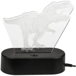 3D Dinosaurie Lampa