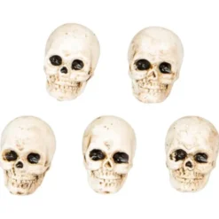 Dödskallar Mini Dekoration (5-pack/1,5 x 2 x 2,3 cm)