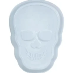 Dödskalle Plasttallrik
