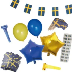 Dekorationspaket Sverige 7-pack